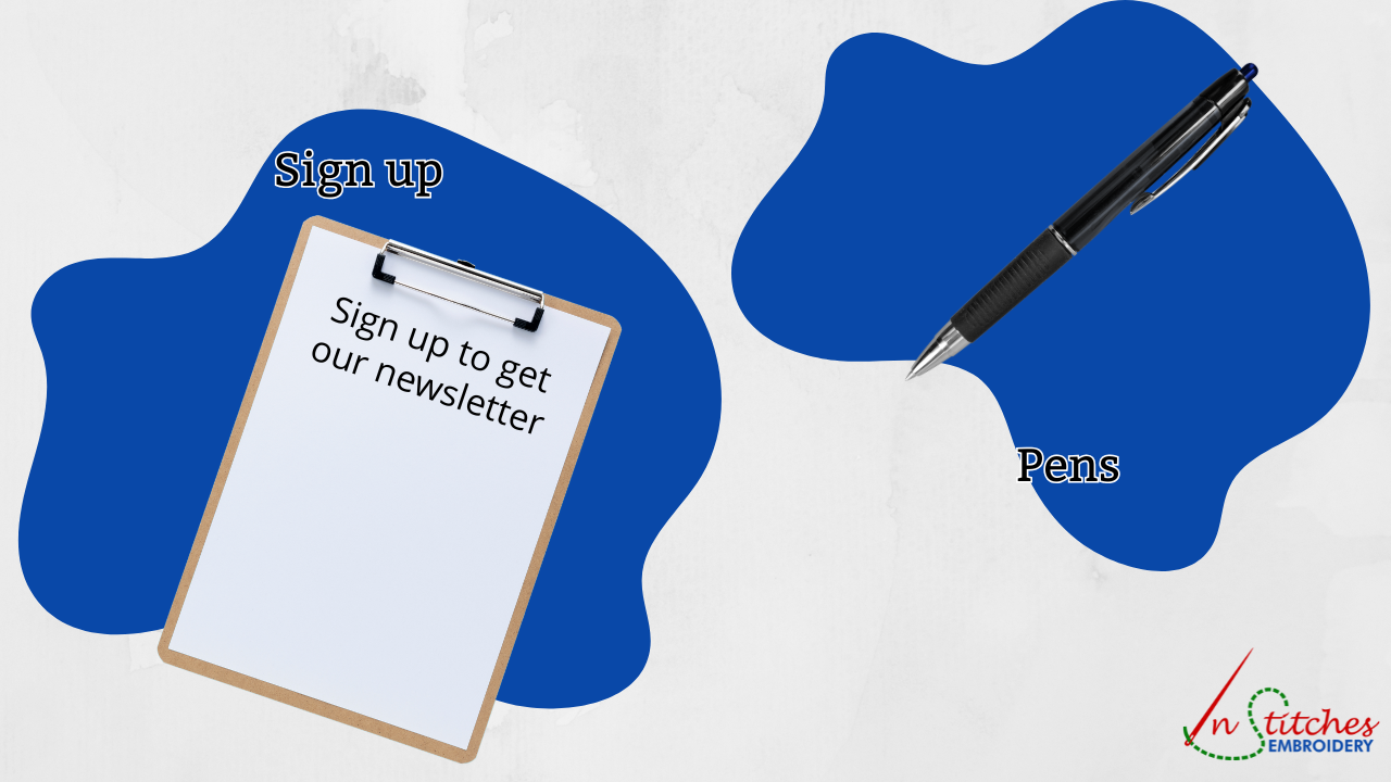 pen and sign up