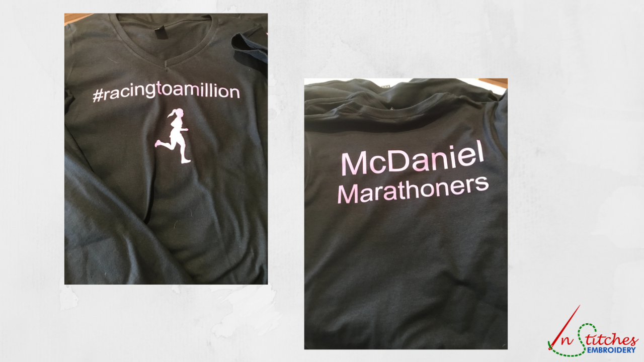 branded marathon t shirt