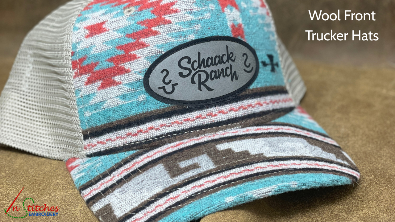 wool front trucker hat