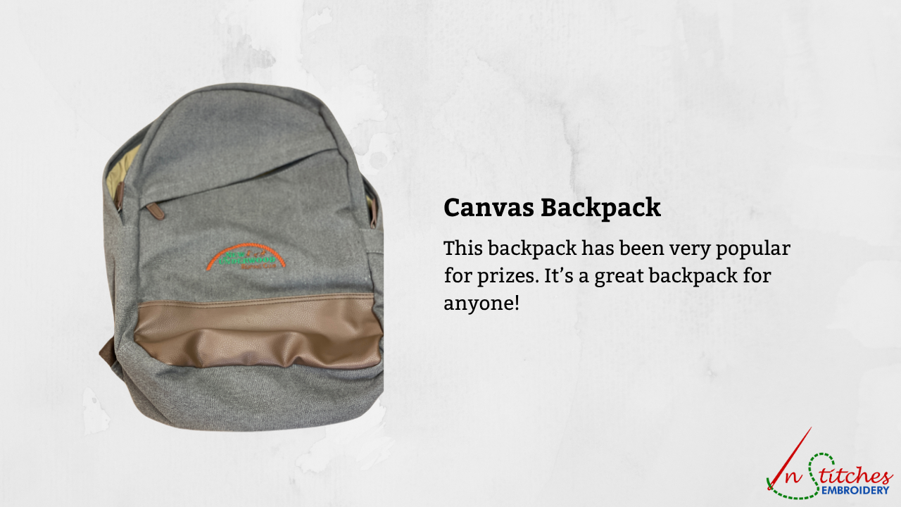 Canvas Personalized Backpack