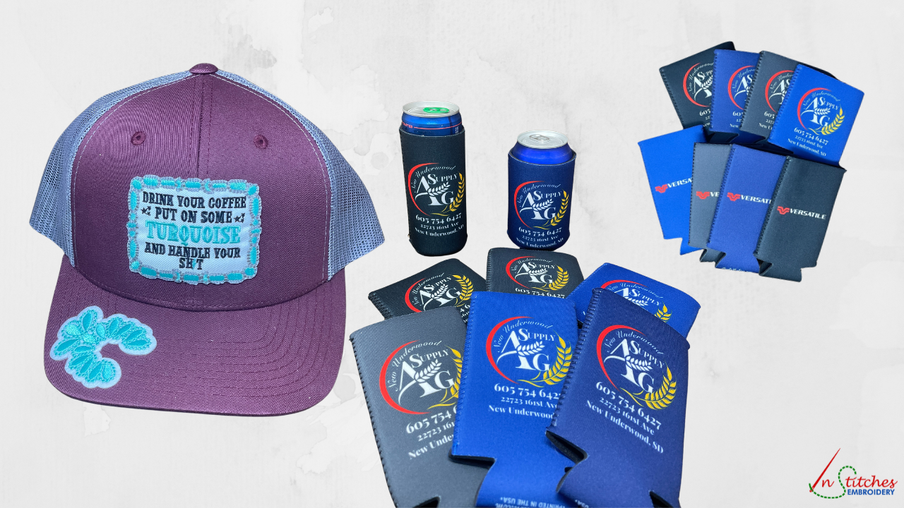 baseball caps koozies