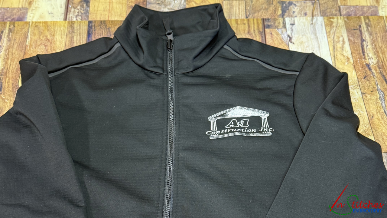 embroidered logo