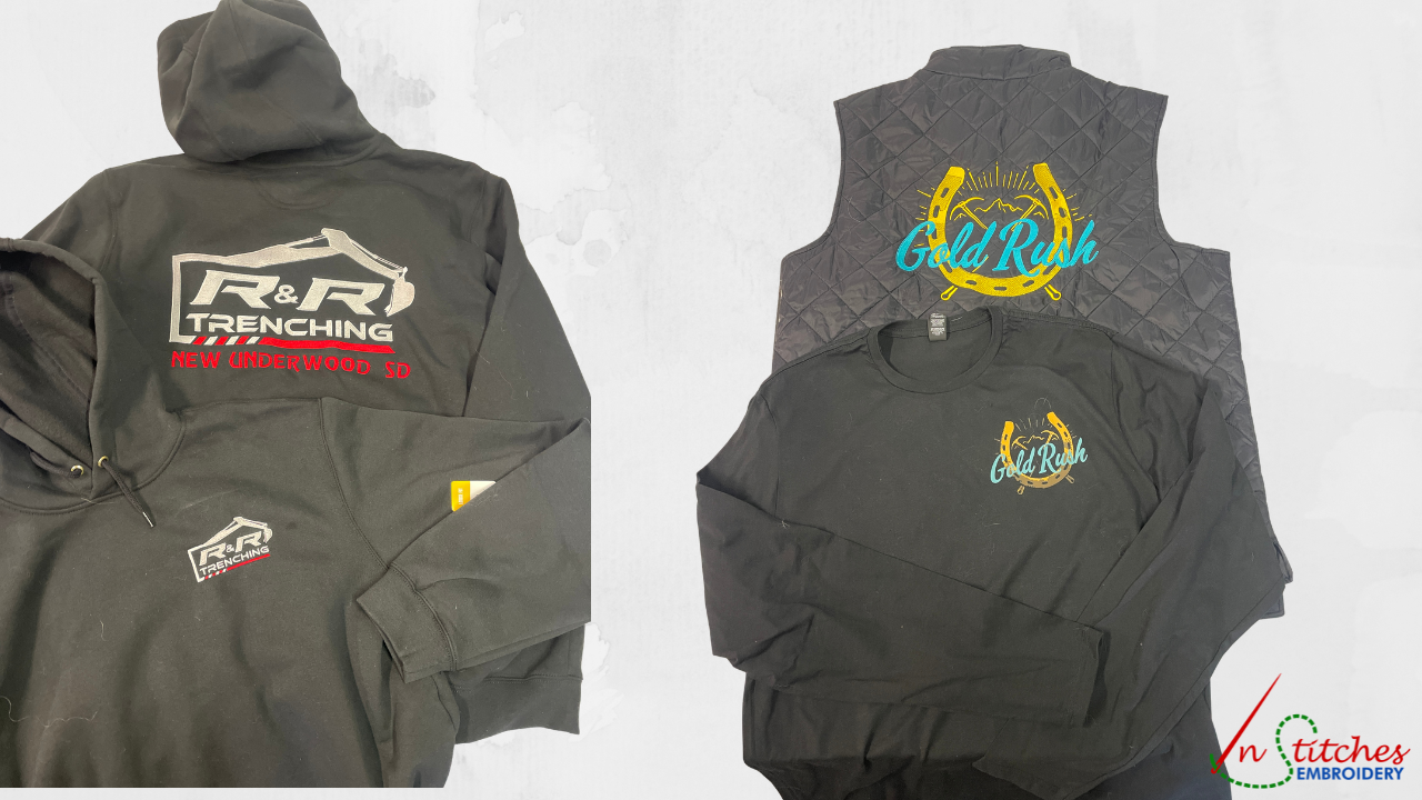 embroidered logo