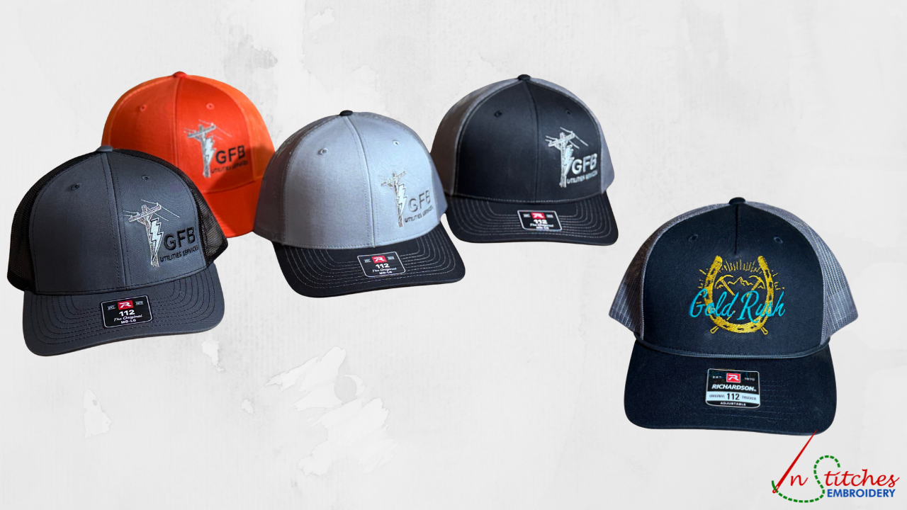 embroidered hats