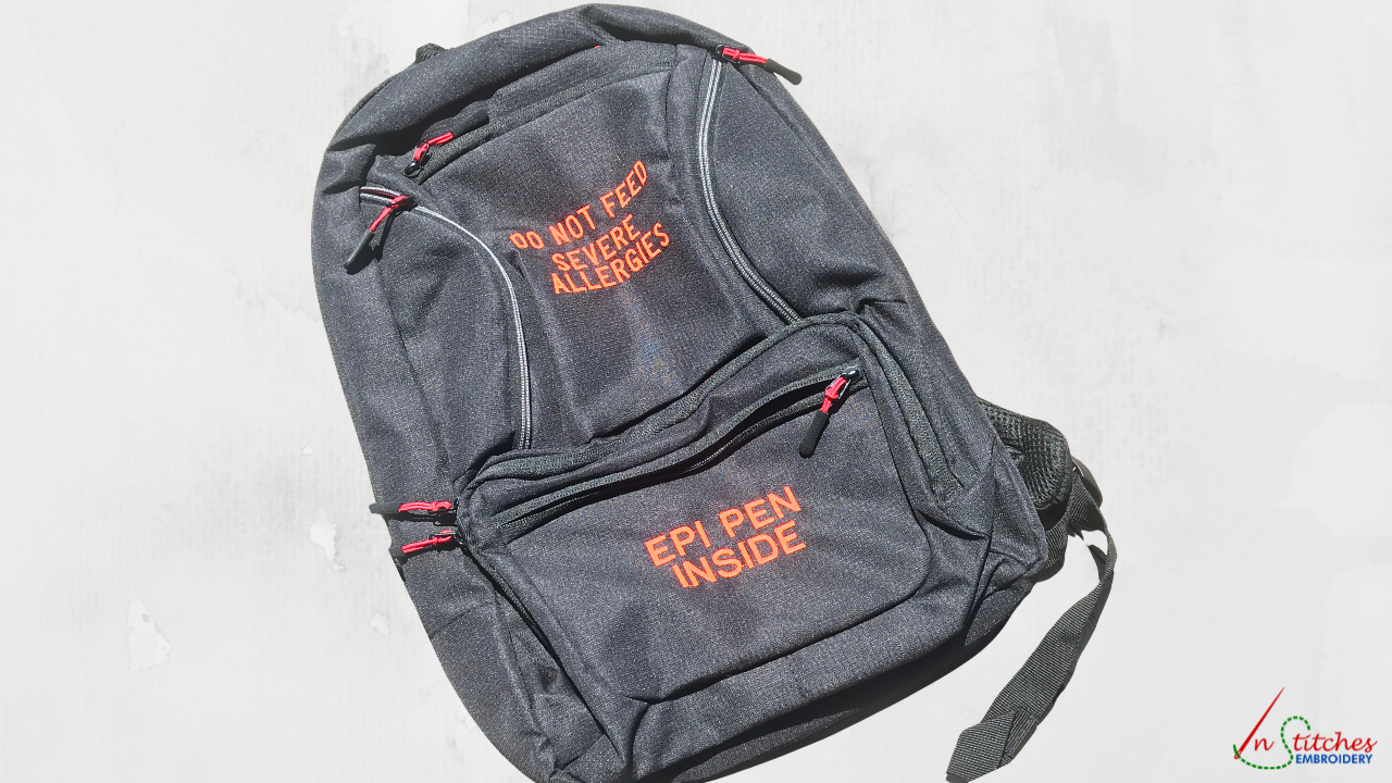 personalized backpack